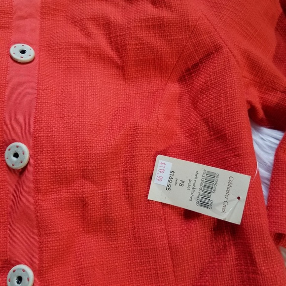 Coldwater creek 8p shell embellished jacket - Picture 5 of 7